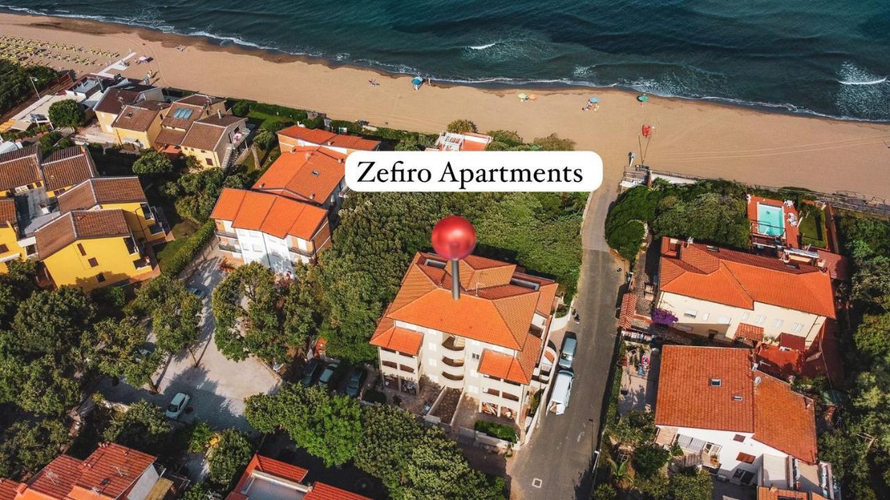 Zefiro Apartments San Vincenzo Exteriör bild